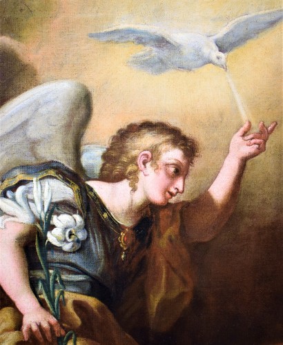 Annonciation - Atelier de Pietro da Cortona (1596- 1669) - Romano Ischia
